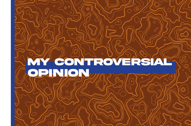 A thumbnail that says "My Controversial Opinion"